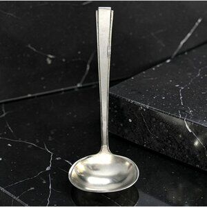 1934 Lund Sterling Silver Ladle Modern Classic Serving Gravy Sauce Soup 54g VTG